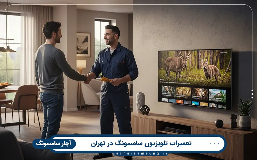 نمایندگی تعمیر تلویزیون سامسونگ در غرب تهران